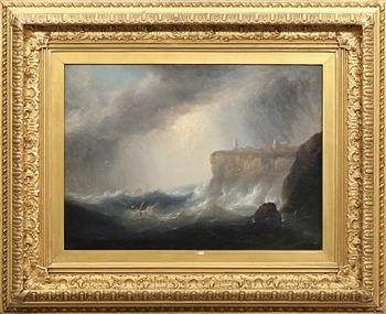 JOHN WARKUP SWIFT, olja på duk, signerad.