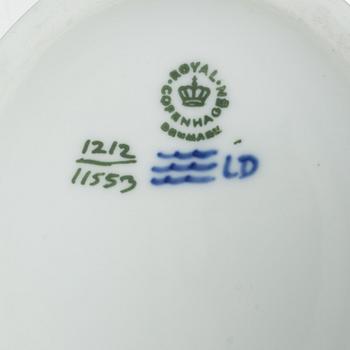 Arnold Krog, coffee and tea service, 50 pieces, Blue Fan, Royal Copenhagen.