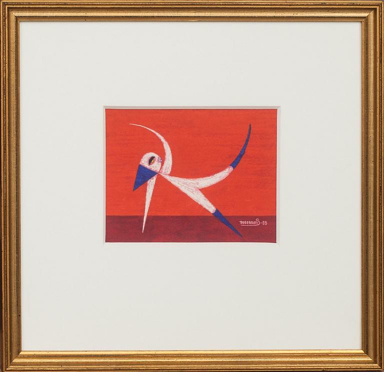 ROSEMARY SVANBERG, akvarell.