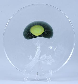 FAT, glas, Olle Alberius, Orrefors Expo, 1977.