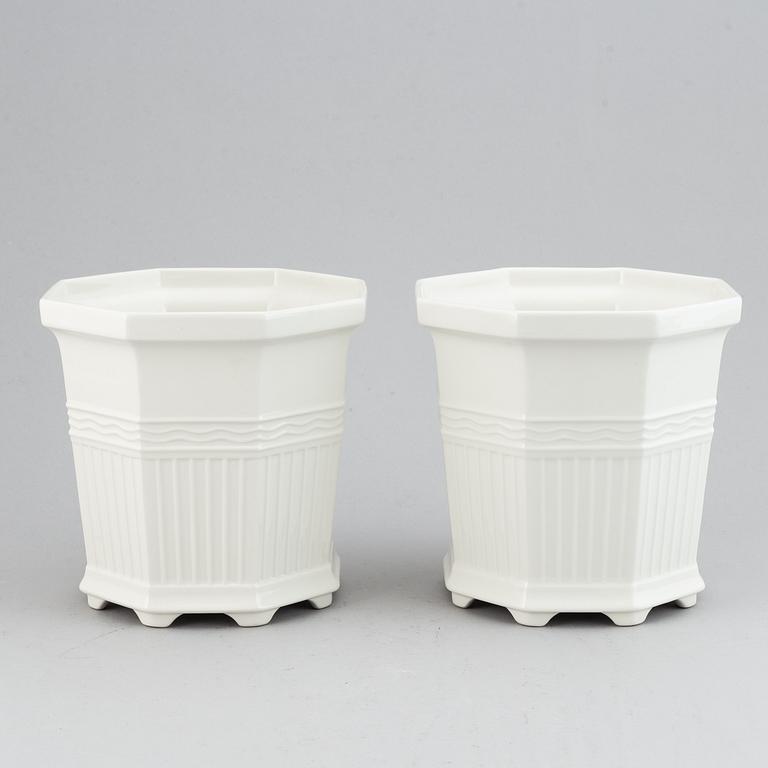 Prins Eugen, ytterfoder 12 stycken. "Waldemarsudde-kruka", Gustavsberg.