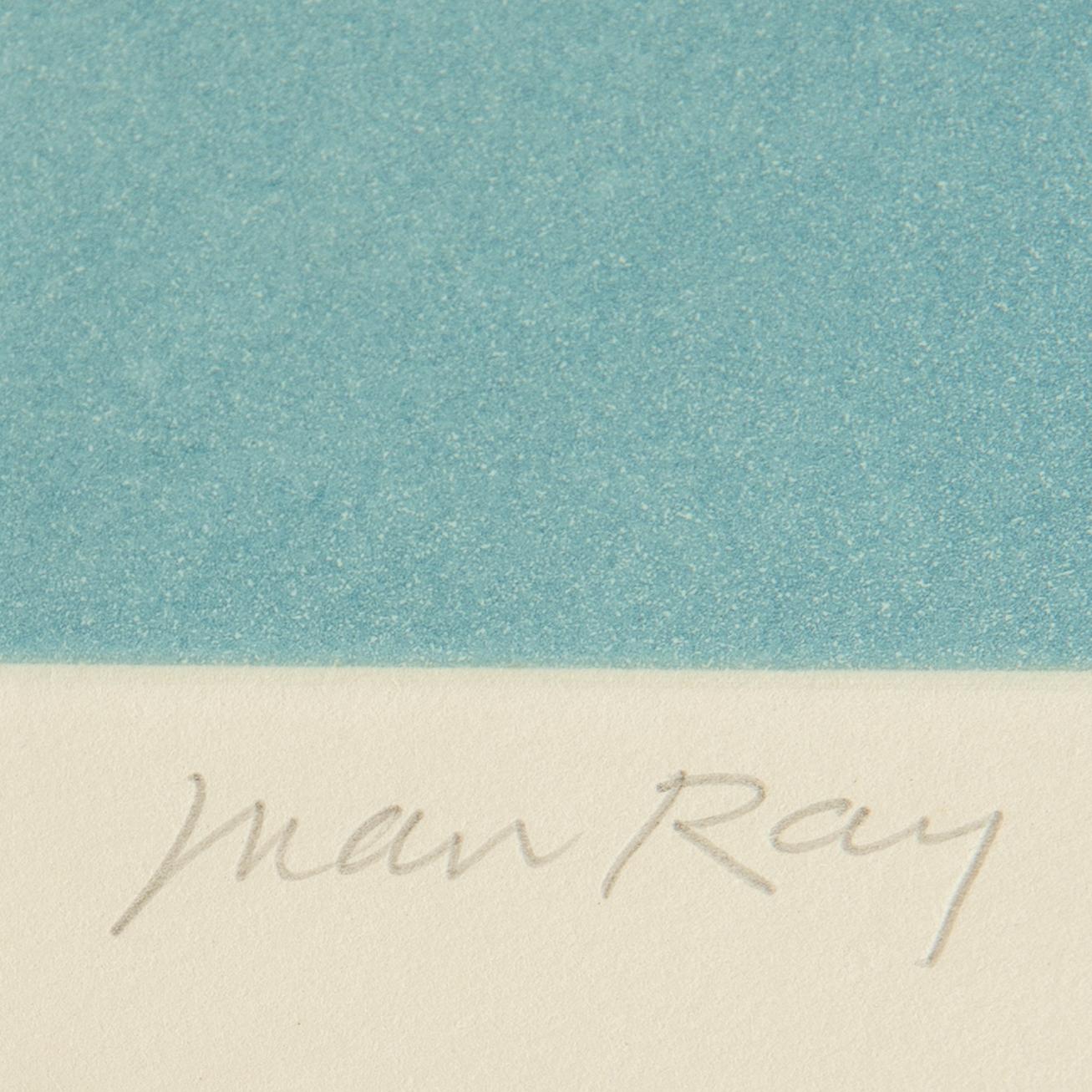 Man Ray, etching an aquatint in colours, signed and numbered 66/100.