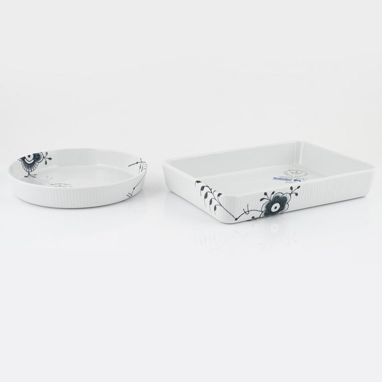 A 56-piece 'Black Fluted Mega' porcelain service, Royal Copenhagen, Denmark.