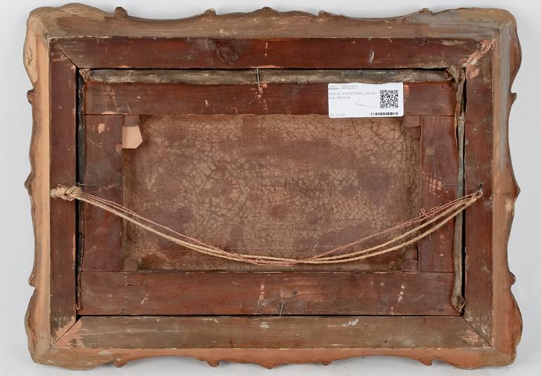 OKÄND KONSTNÄR, olja på duk, 1800-tal.