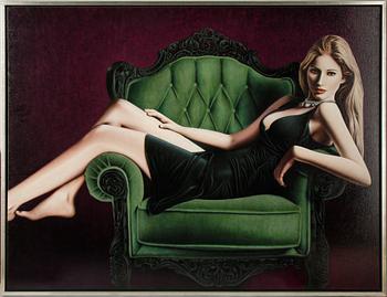 Ralf Arzt, oil on canvas, signed.