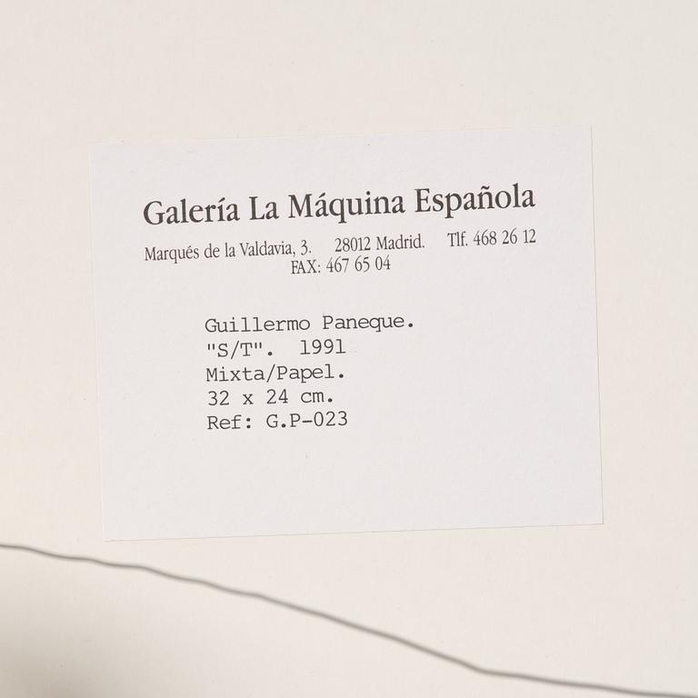 Guillermo Paneque, "S/T".