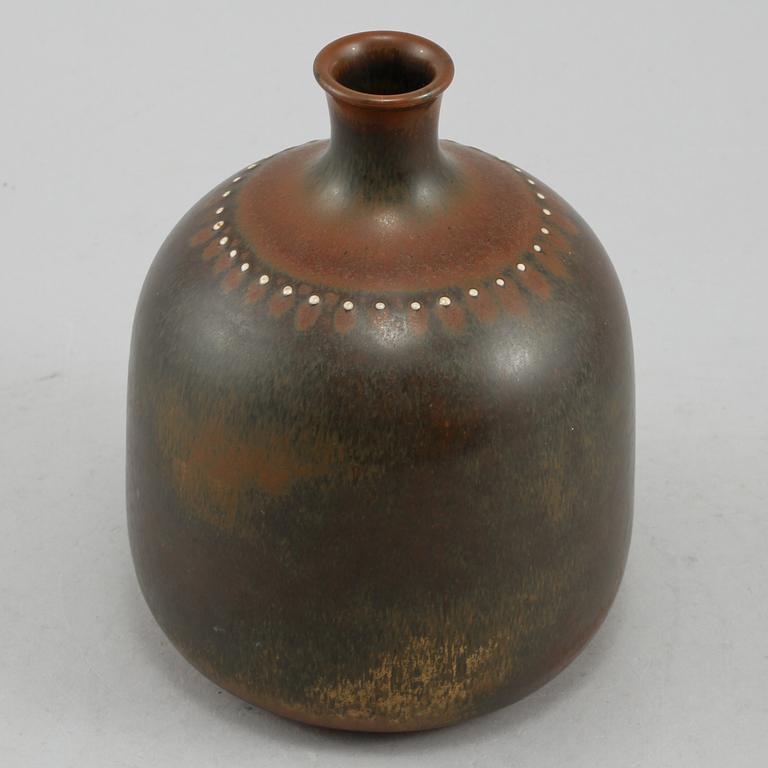 VAS, stengods, Stig Lindberg, Gustavsbergs Studio, 1900-tal.