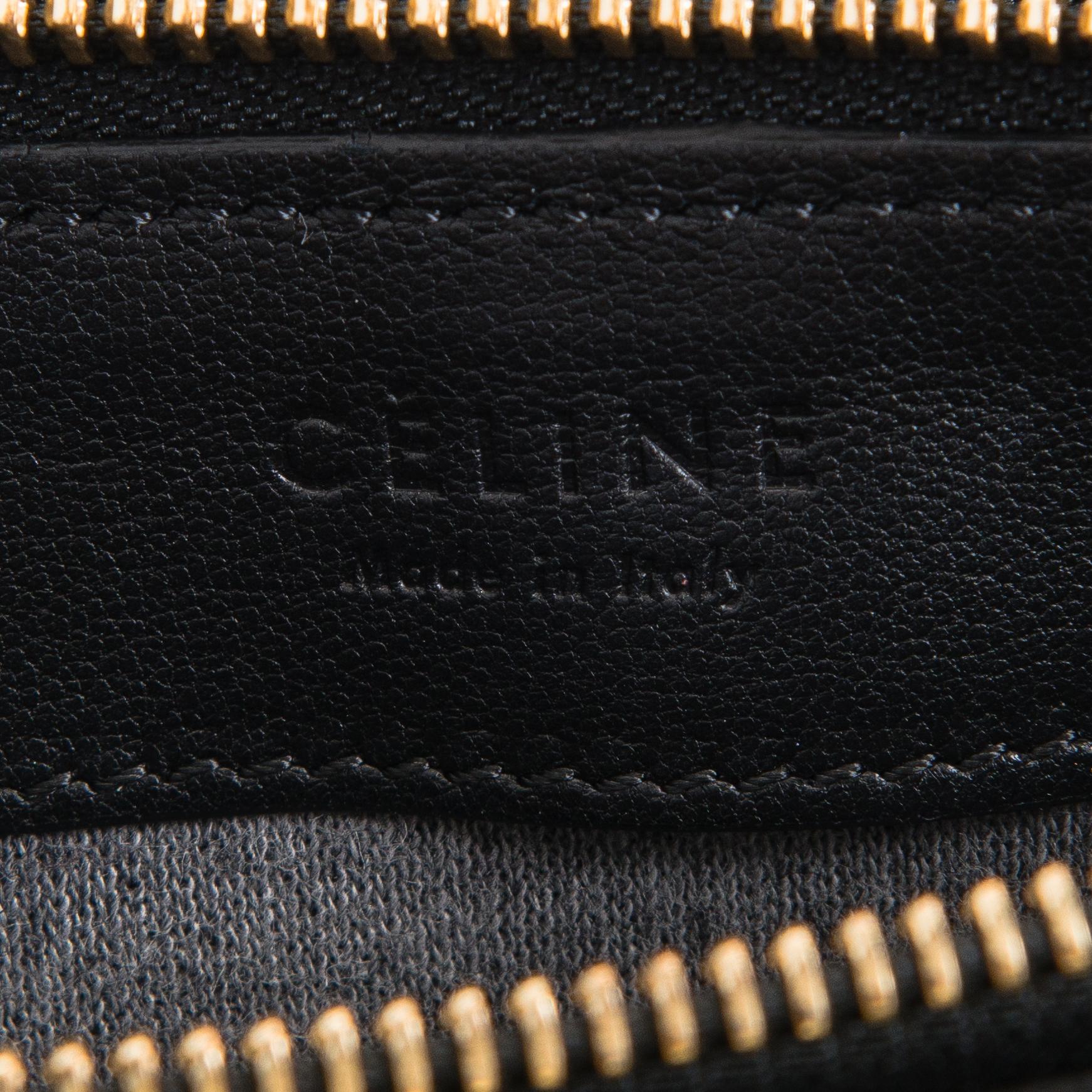 Céline, A black 'Trio' Bag.