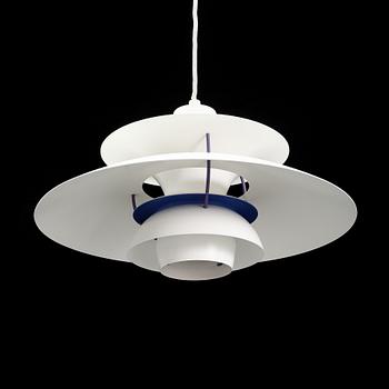 Poul Henningsen, a model 'PH 5' ceiling light for Louis Poulsen, Denmark.
