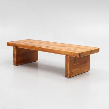 Sven Larsson, bench and mirror, Möbel-Shop AB, 1970s.