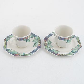 An 41-piece 'Pasadena' porcelain service, Villeroy & Boch, Germany.