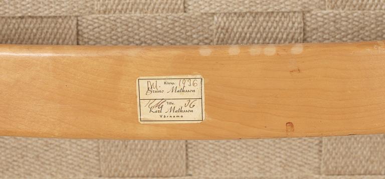 VILSTOL, Bruno Mathsson, Firma Karl Mathsson, Värnamo, 1936.