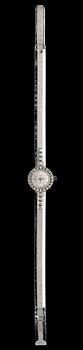 DAMARMBANDSUR, Luxor, åttkantslipade diamanter, tot. ca 0.40 ct.