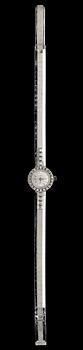 LADIES WRIST WATCH, Luxor, eight cut diamonds, tot. app. 0.40 cts.