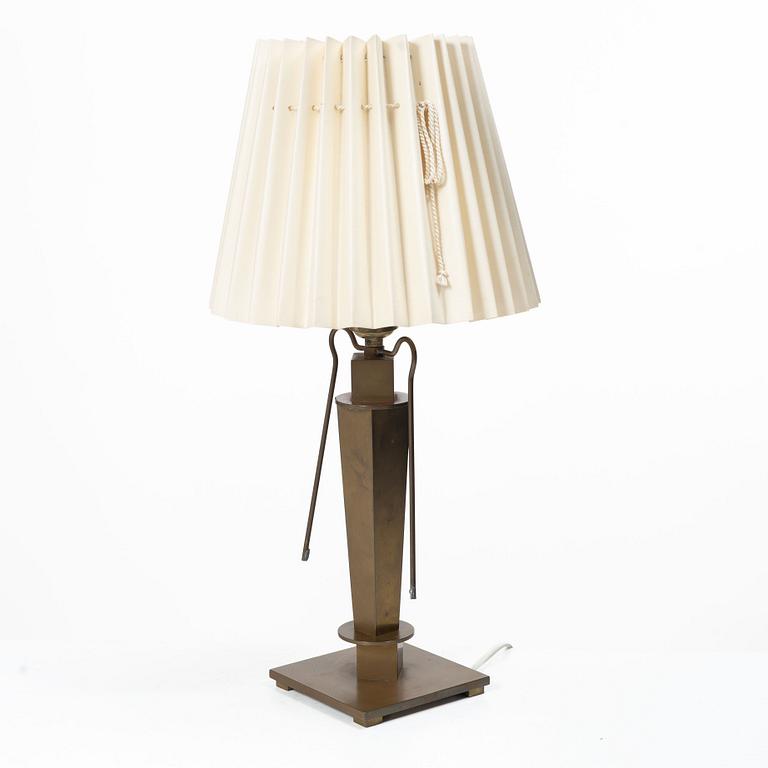 A table lamp, first half of the 20th century.