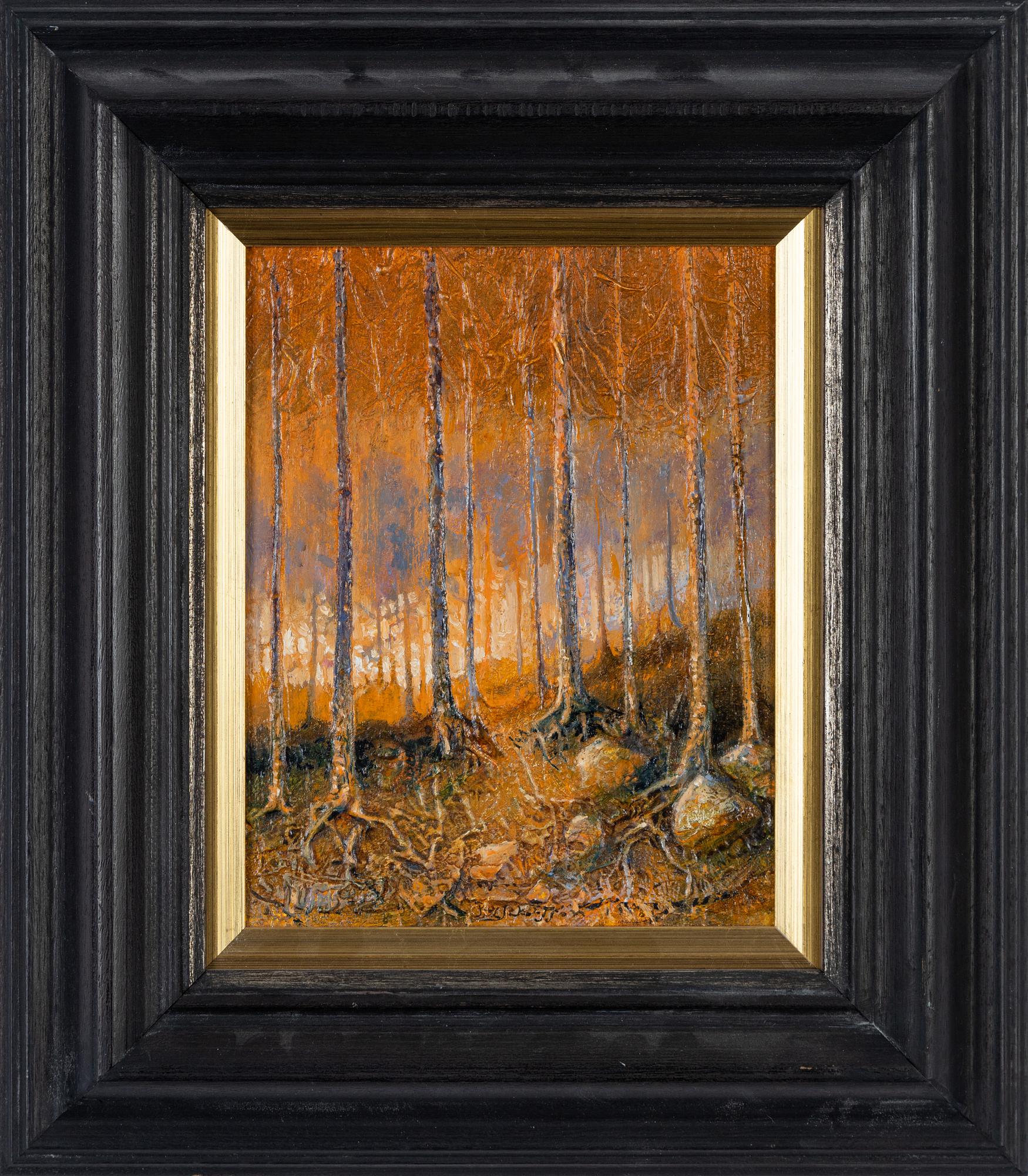 Fritz Jakobsson, olja på duk, signerad.