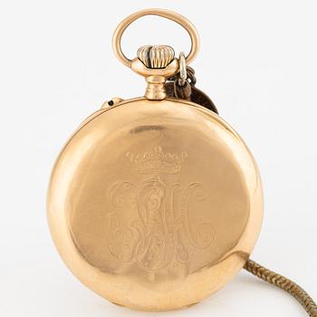 Halda, pocket watch, 49.5 mm.