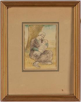 KURT JUNGSTEDT, watercolours, 4, signed one dated 1925.