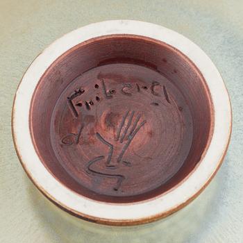 BERNDT FRIBERG, a stoneware bowl, Gustavsberg Studio.