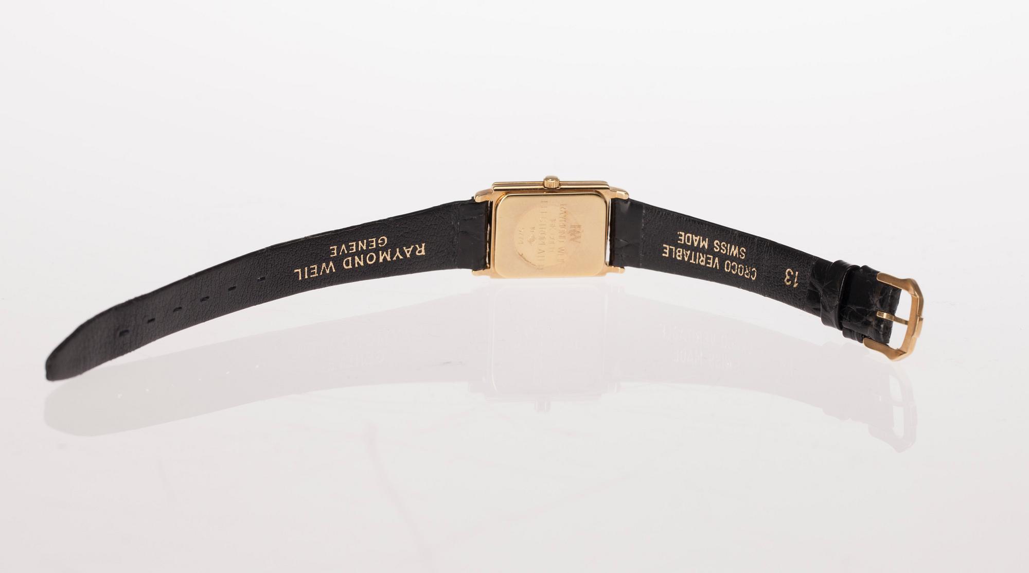 ARMBANDSUR, förgyllt, Raymond Weil, quartz.