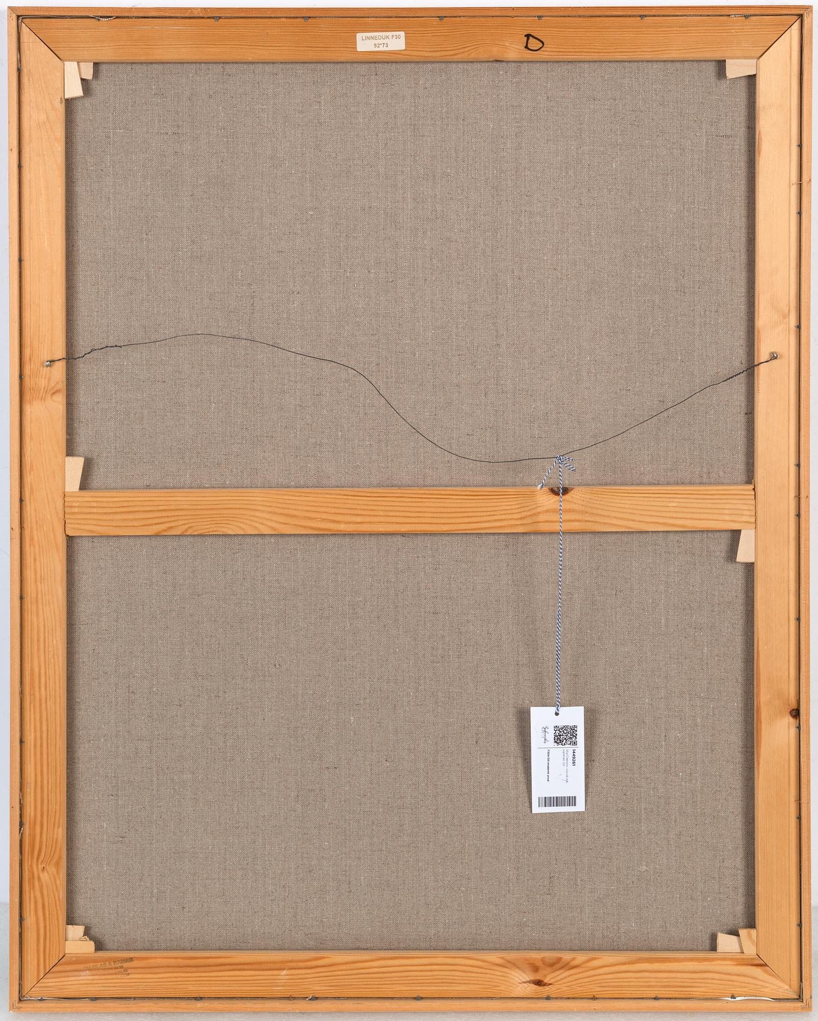 Stig Claesson, oil on canvas, signed.