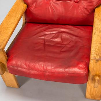 Esko Pajamies, A pair of 1970's 'Bonanza' armchairs for Asko, Finland.