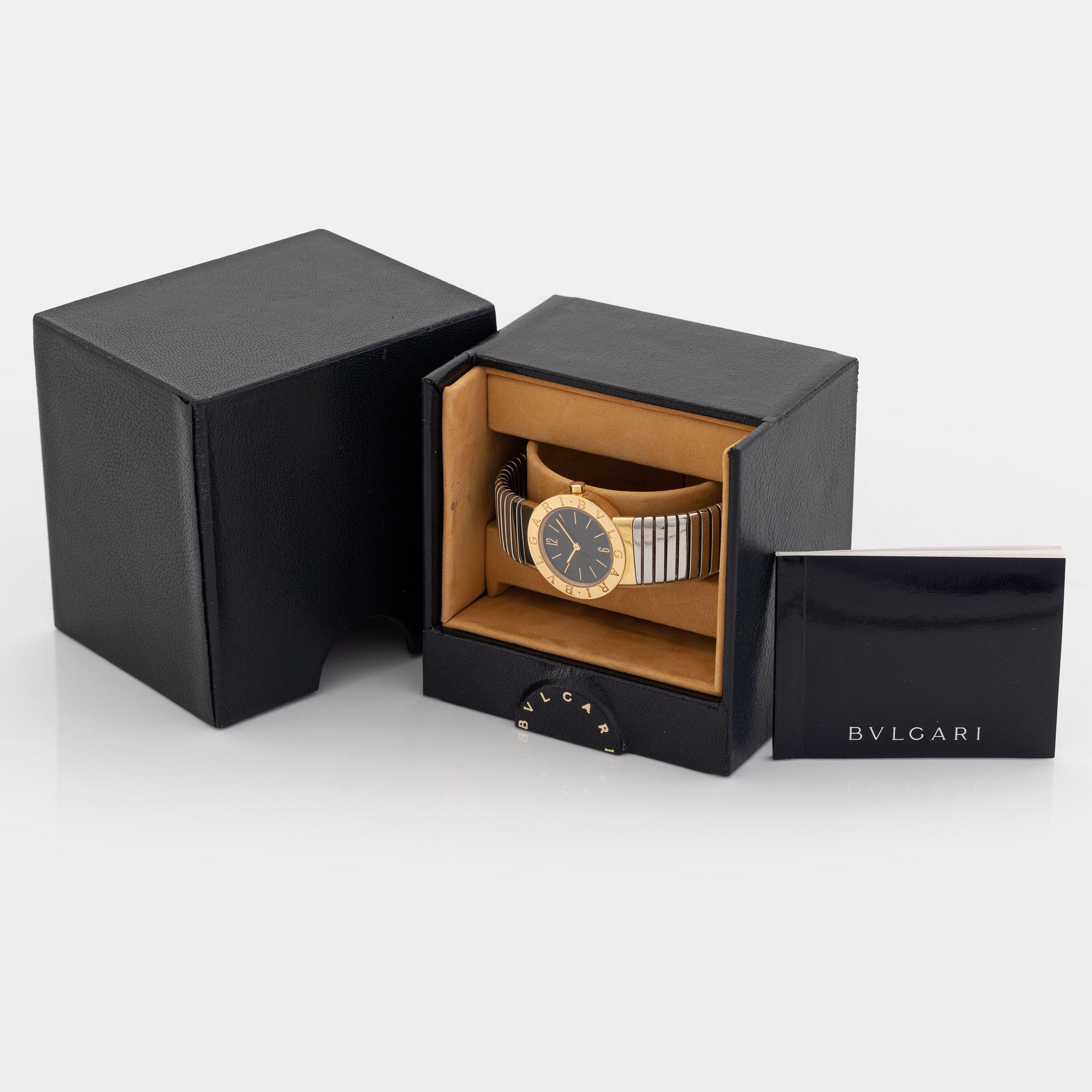 Bulgari, Tubogas, wristwatch, 26 mm.