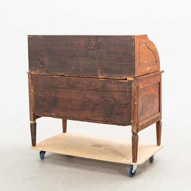 Rullklaffssekretär, Mellaneuropa, sekelskiftet 1700/1800-tal.