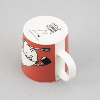 Muminmuggar, 4 st, porslin, Moomin Characters/Bulls, Arabia, Finland, 1991-2013.