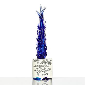 Kiki Kogelnik, "Ocean", skulptur, glas, Berengo Studio, Murano, Italien, 1996, ed. 7/10.