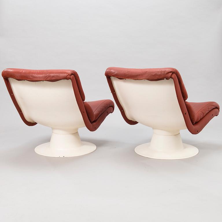 YRJÖ KUKKAPURO, nojatuolipari, "Saturnus C", Haimi 1970-luku.