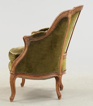 BERGERE, rokokostil, 1800-tal.