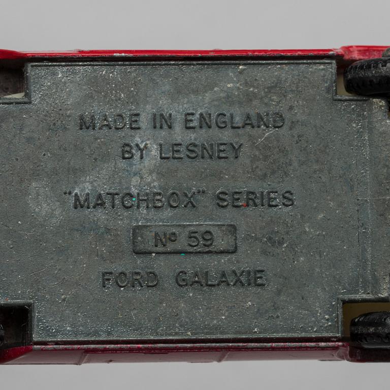 LESNEY MATCHBOX SERIES 4 st, bland annat DAF Girder Truck RW 58C-1.