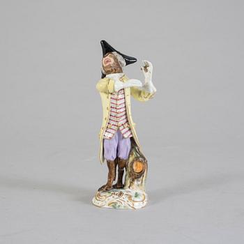 FIGURIN, porslin, Meissen, 1800-tal.