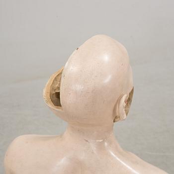 An anatomical model by Franz Jos. Steger, Leipzig, mid 20th century.