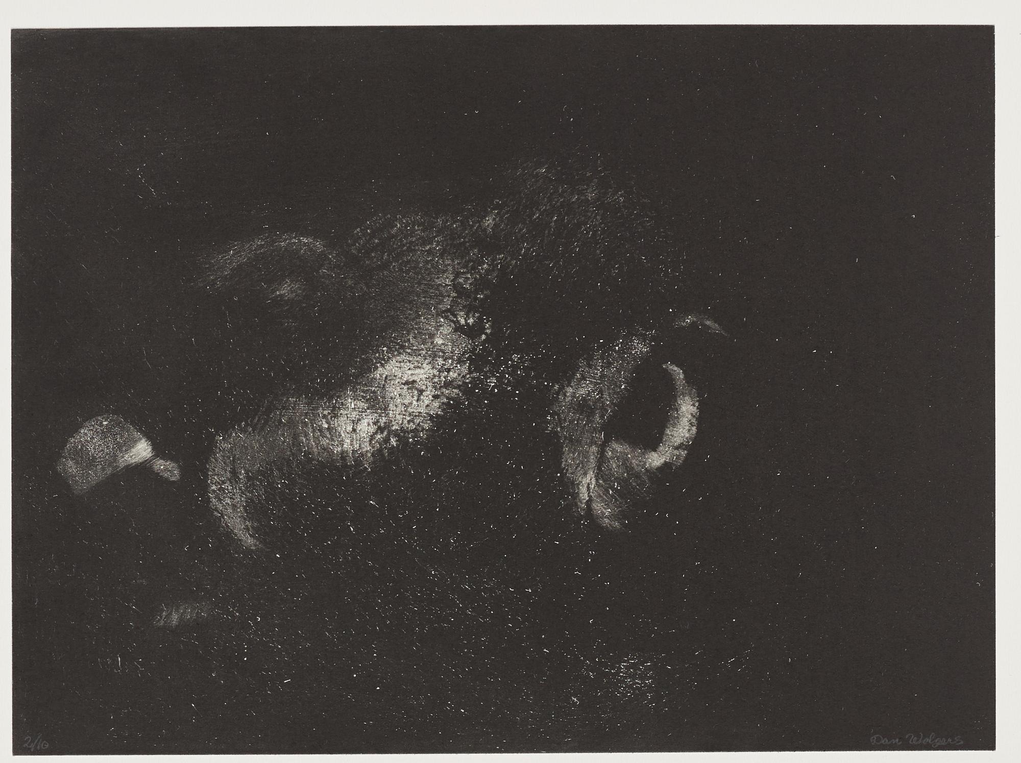 Dan Wolgers, blyrör, signerad Dan Wolgers och numrerad 2/10. 5 photopolymer tryck, 2014, upplaga 10. I originalkartong.