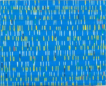 Juan Sotomayor, a signed acrylic on canvas.