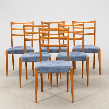 Chairs 6 pcs 1960s.