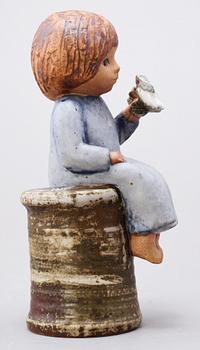 FIGURIN, stengods, Lisa Larson, Gustavsberg.