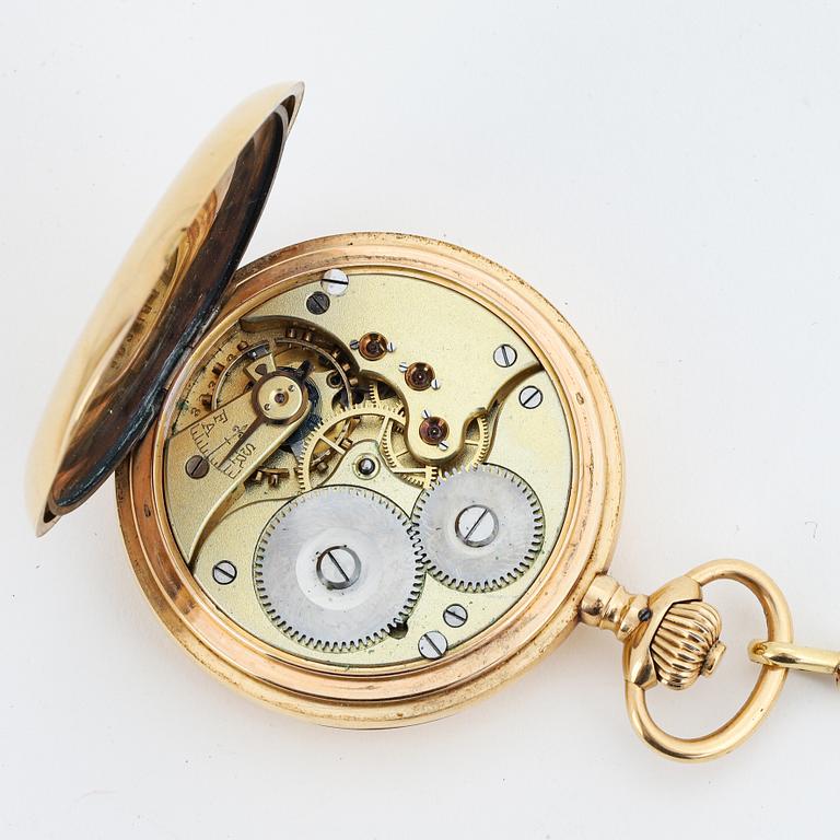 Pocketwatch, 51,5 mm, hunter.