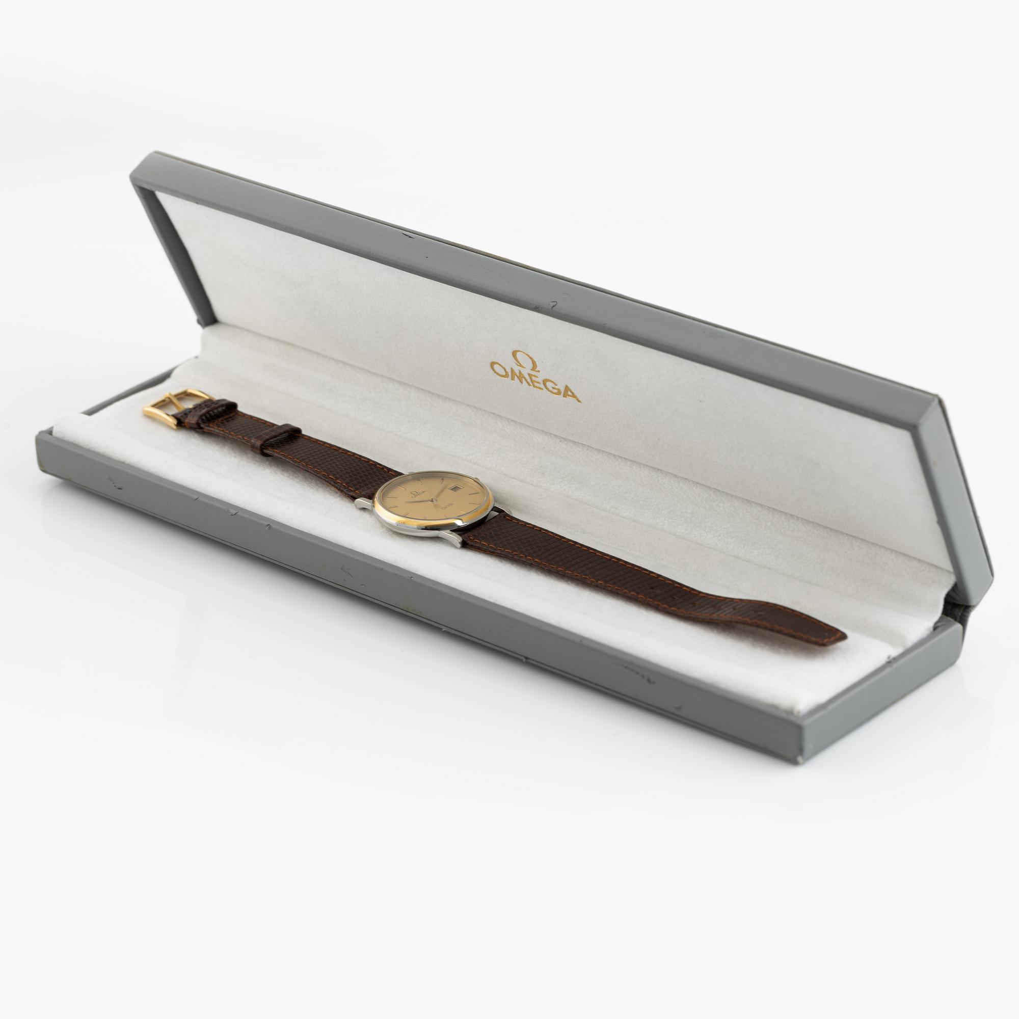 Omega, DeVille, wristwatch, 32,5 mm.