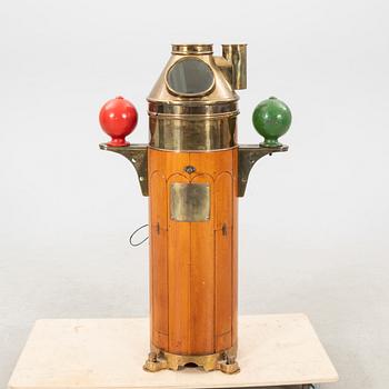 An early 1900s binnacle.