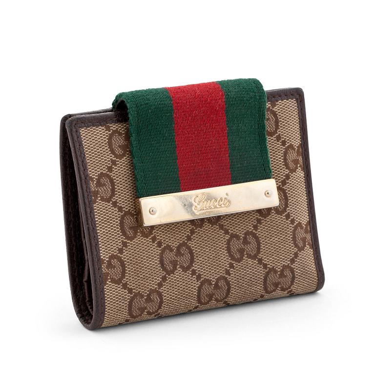 GUCCI, plånbok.