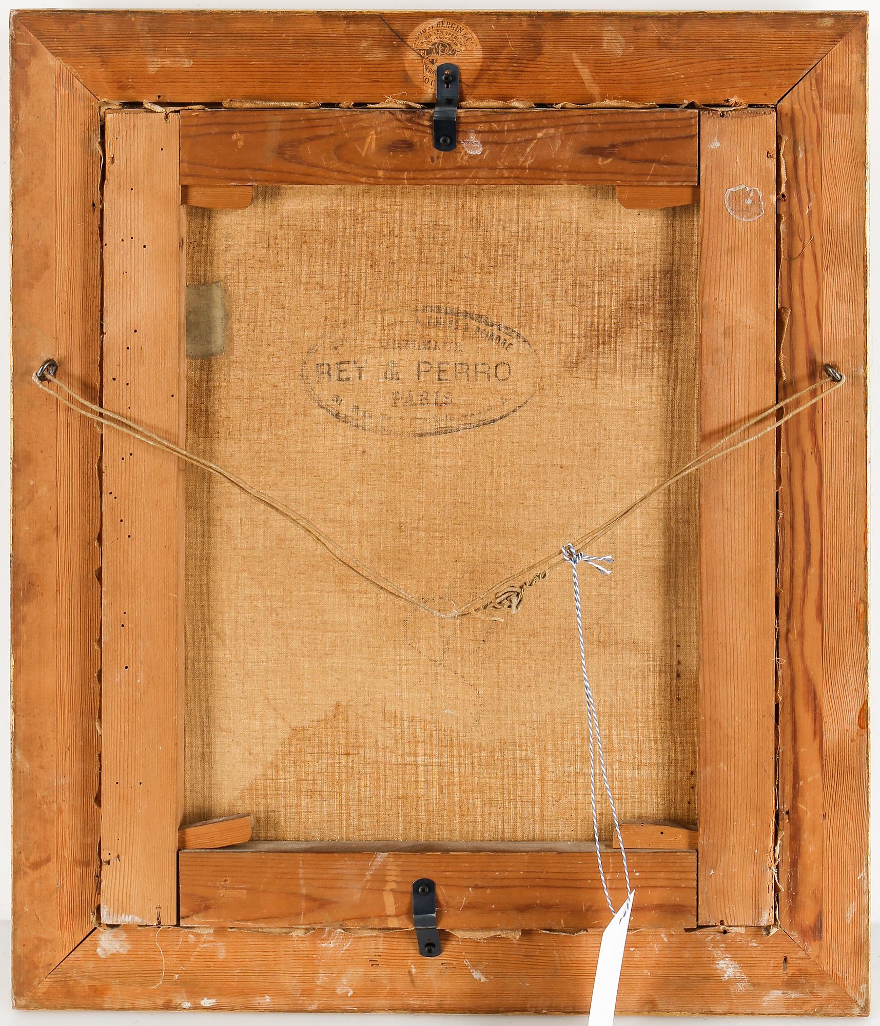 OKÄND KONSTNÄR, ett par, olja på duk, ej signerade, 1870-80 tal.