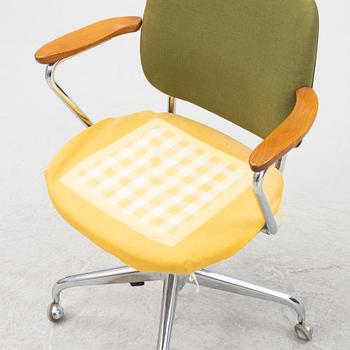 Axel Larsson, & Sven Carlsöö, skrivbordsstol, Verkstads AB Lindqvist i Motala, 1960-tal.