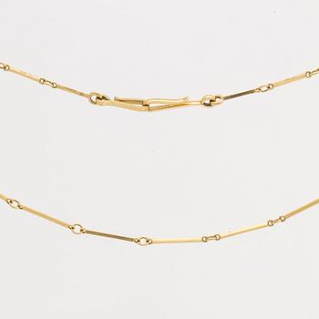 Wiwen Nilsson, collier / pocket watch chain, gold 18K, Lund Sweden 1965.