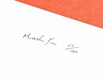 MARTIN PARR, bok samt fotografi "Pink Pig Cakes", sign o numr 51/100, 2002.