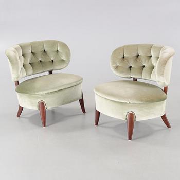 A pair of chairs, designed by Otto Schulz, mid 20th century.