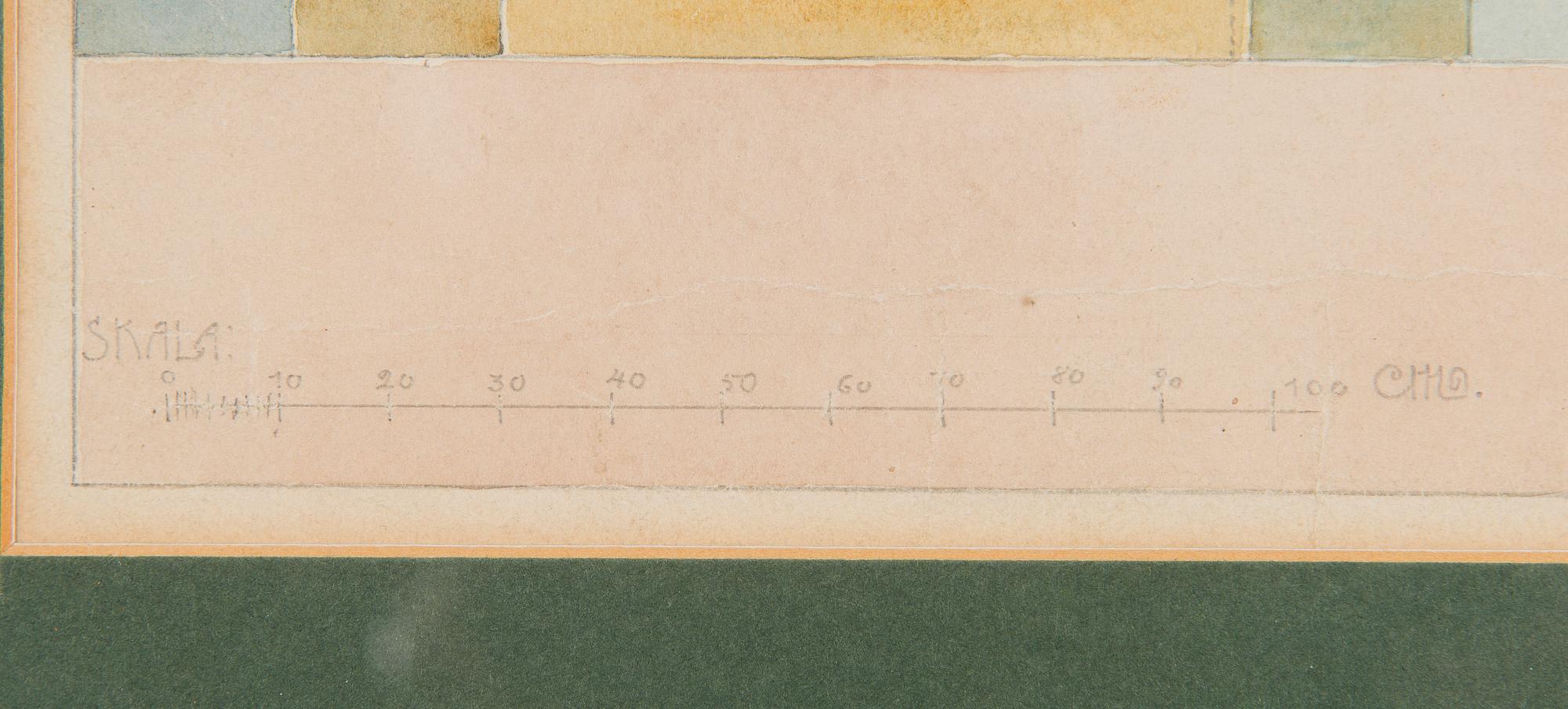 Eliel Saarinen, Skiss till Husaltare.