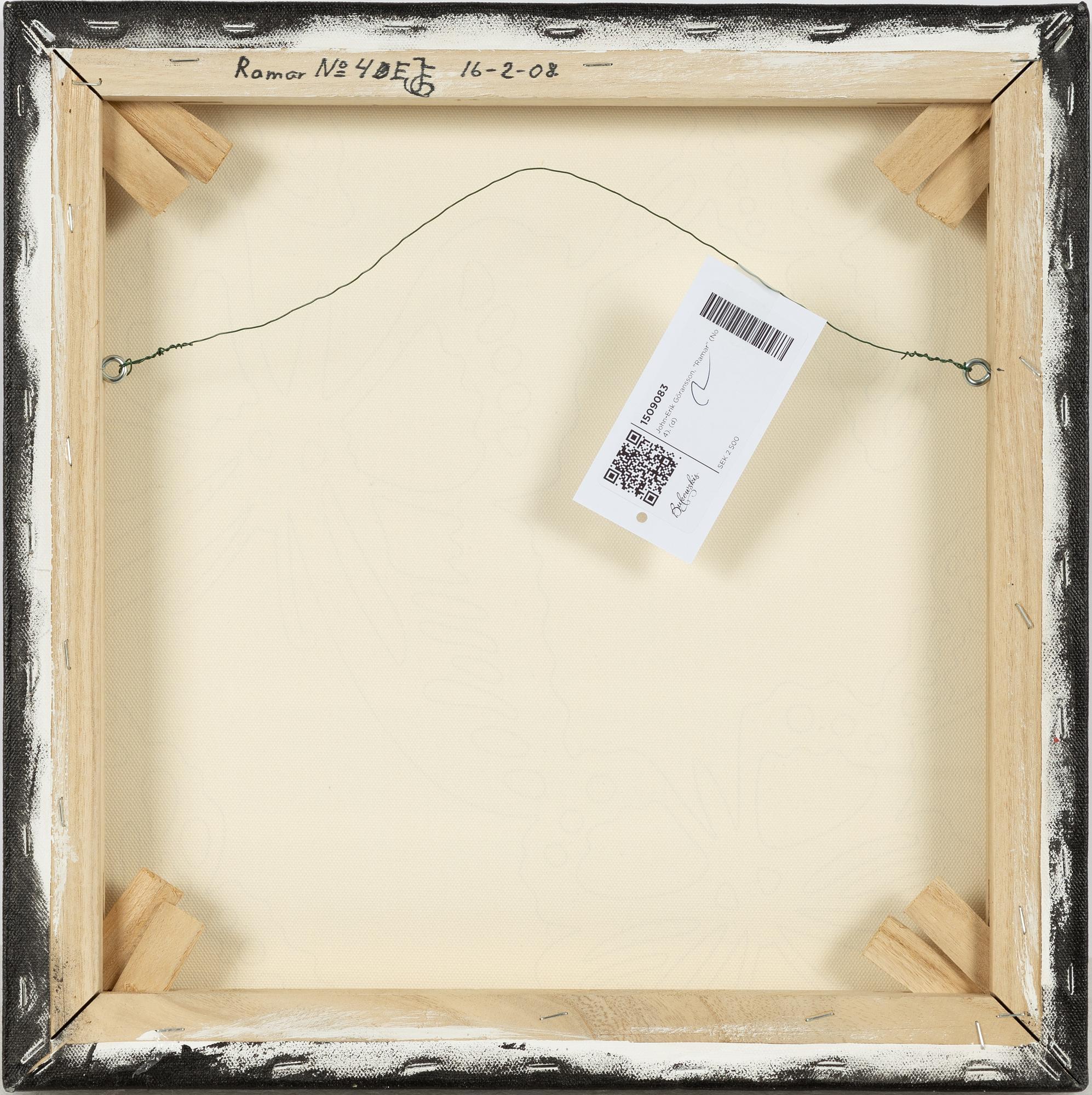 John-Erik Göransson, "Ramar" (No 4).